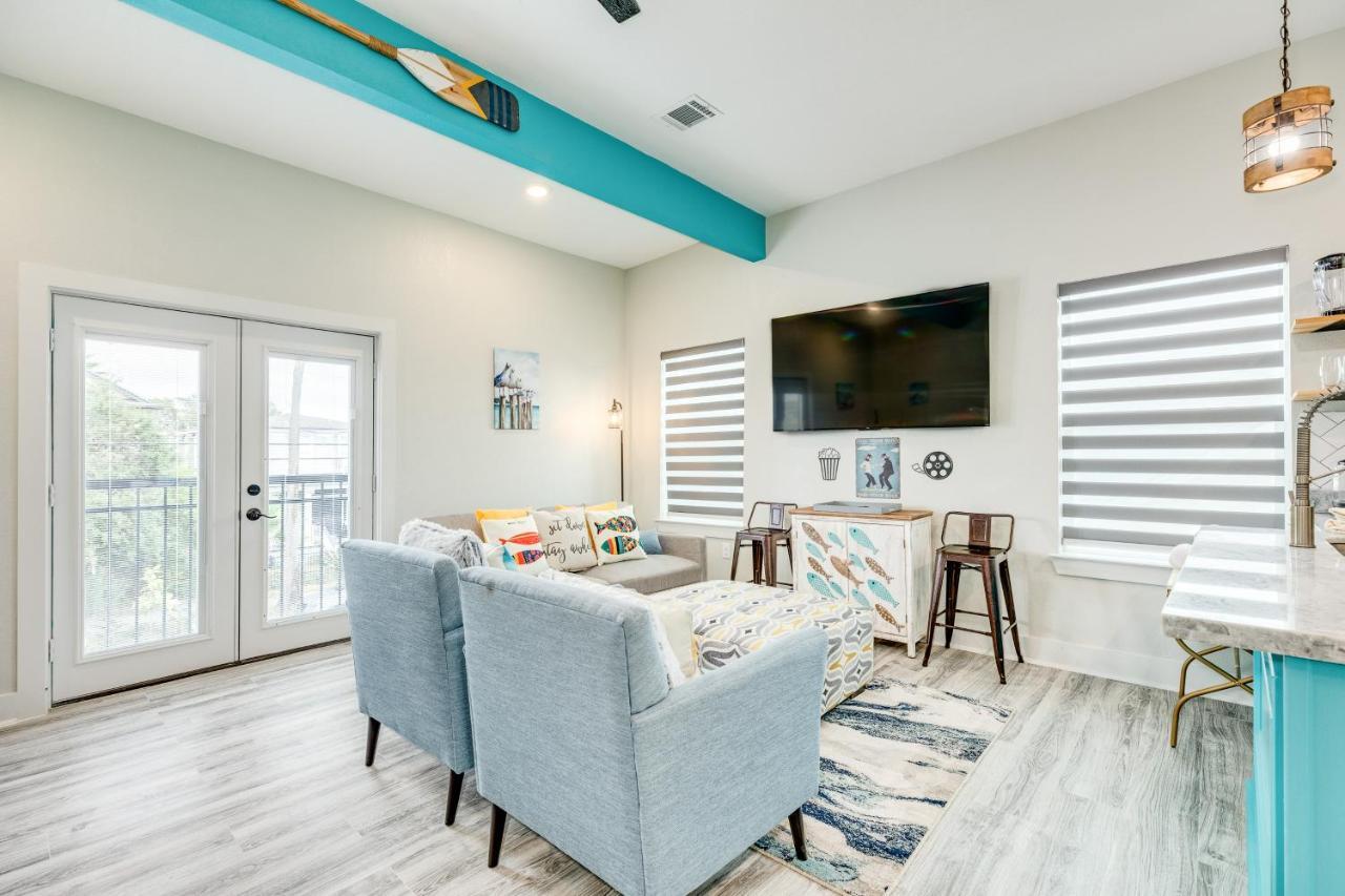 Ferienwohnung Sea Crest Galveston Exterior foto